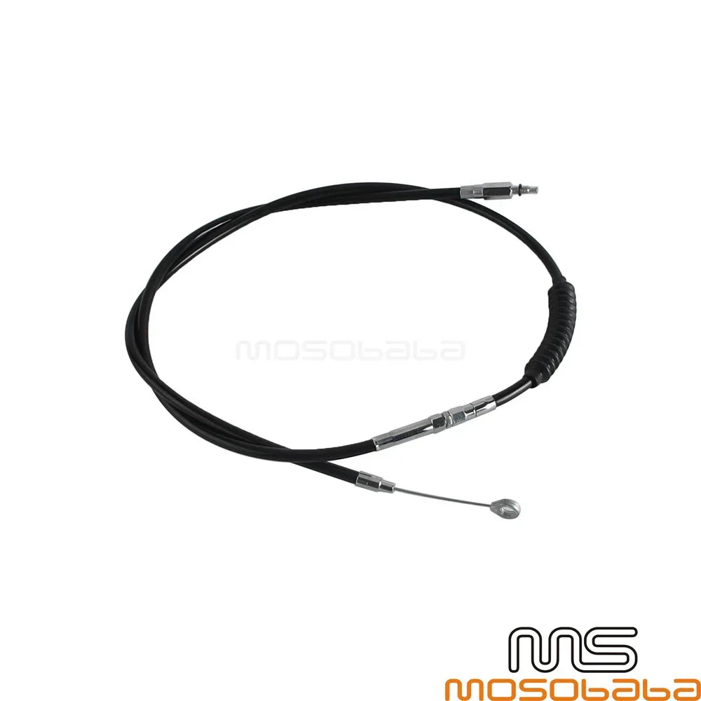 2M Black Stainless Clutch Cable for Harley Sportster XL883 XL1200 (1996-2015)