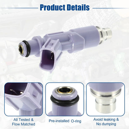 6 x Fuel Injector Nozzles for Lexus IS300 (1999-2005) 3.0L