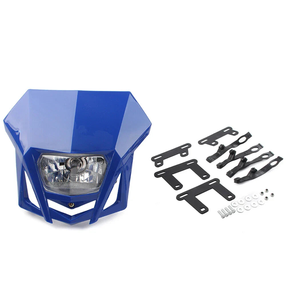 12V H4 Headlight Fairing for Kawasaki KLX, Yamaha, XR, CRF, DRZ, RMZ