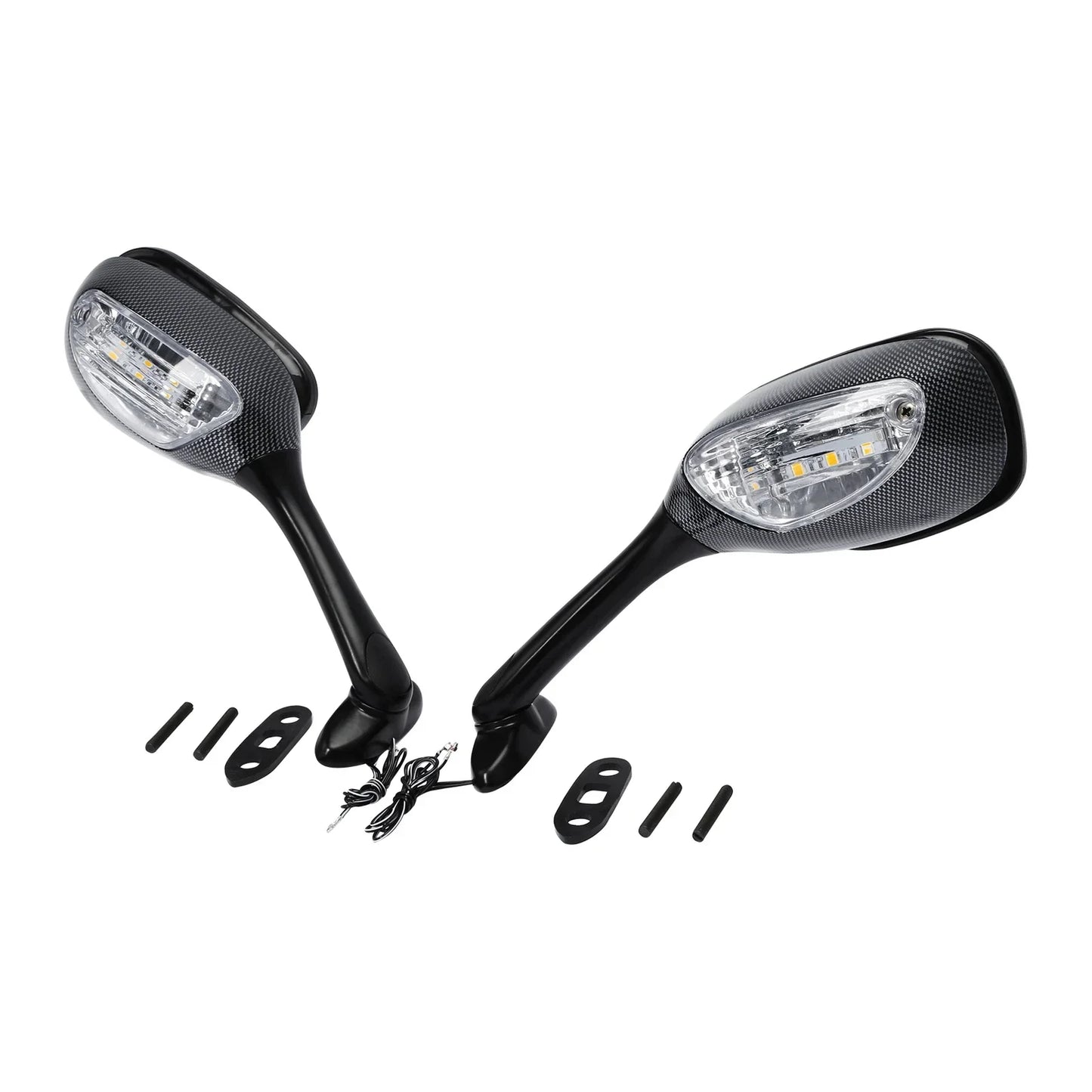 Rear-View Mirrors with Turn Signals for Suzuki GSXR600 GSXR750 (2006-2025)