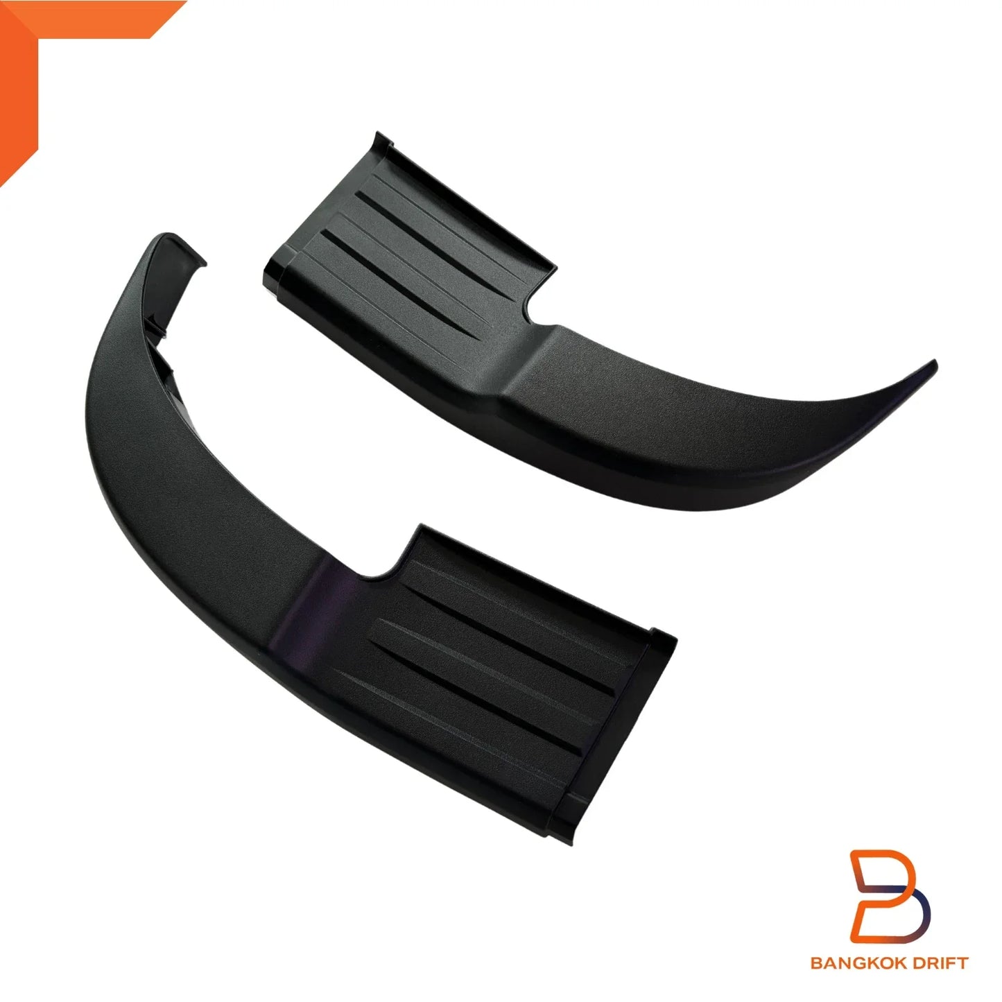 PAIR Rear Bumper Cover Plates for Toyota Hilux Ute (2015-2023)