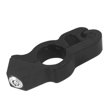 Black Motor Handlebar Lock Anti-Theft Grip for Bike Scooter ATV