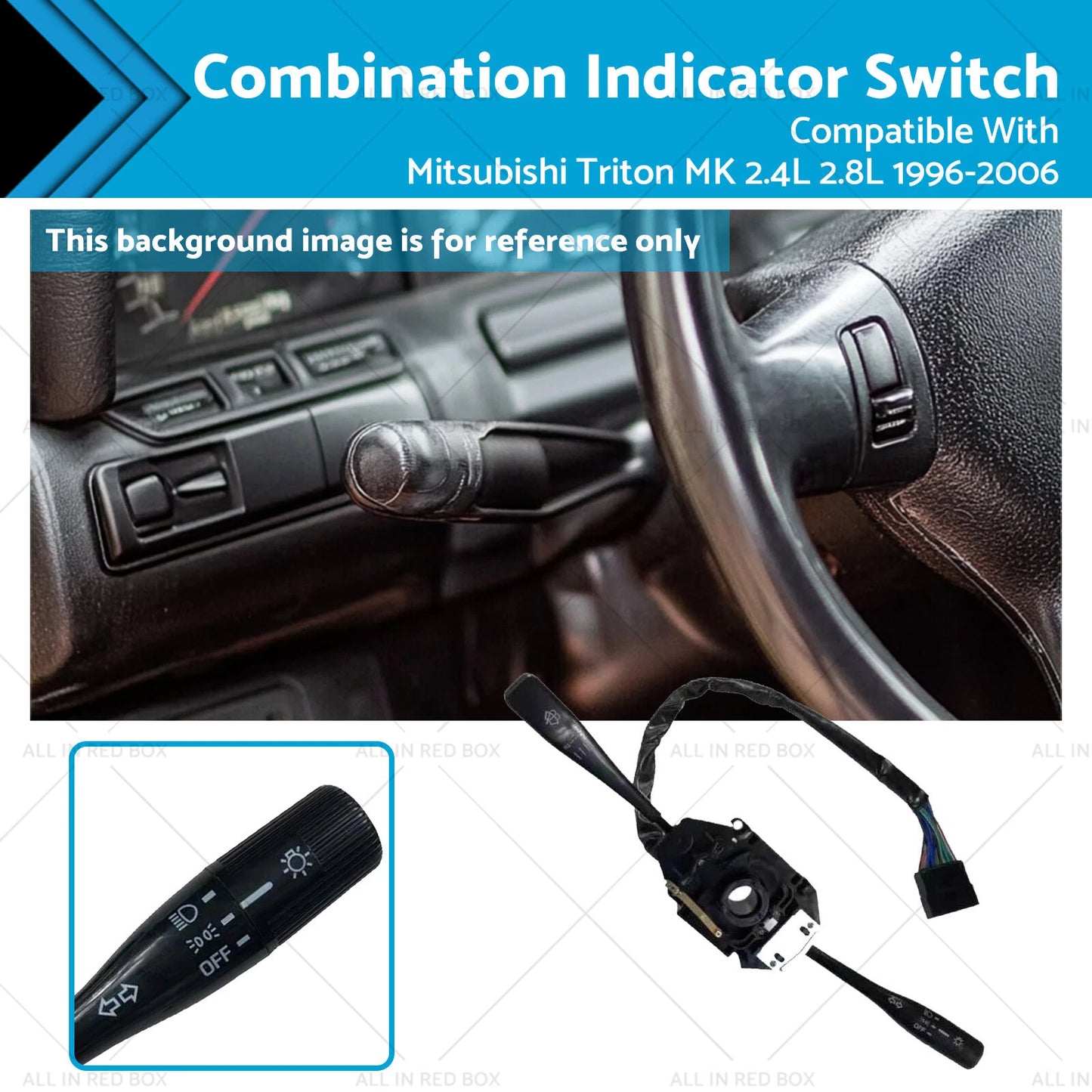 Indicator Stalk Switch RH for Mitsubishi Triton (1996-2006)
