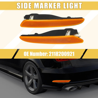 Front Bumper Side Marker Light for Mercedes (2010-2015) - 1 Pair