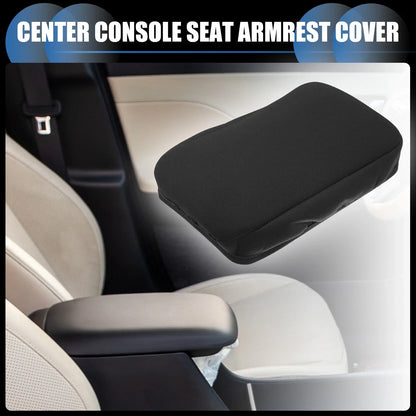Armrest Protector Cover Pad for Hyundai Kona 2018-2023 Neoprene Black