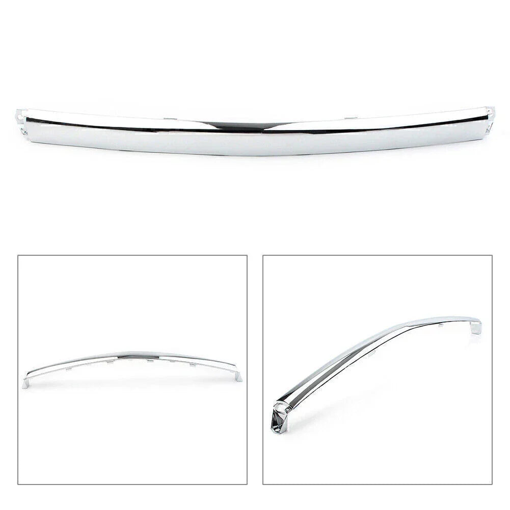 Trunk Saddlebag Center Molding Trim ABS Chrome for Honda GL1800 (2001-2011)