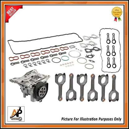 Engine Head Set Replacement for BMW 4 6 Cylinder N57D30B Diesel (2010–2016)