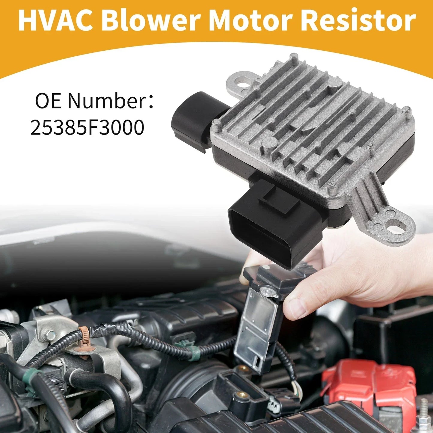 HVAC Blower Motor Resistor for Hyundai Elantra (2016-2019)