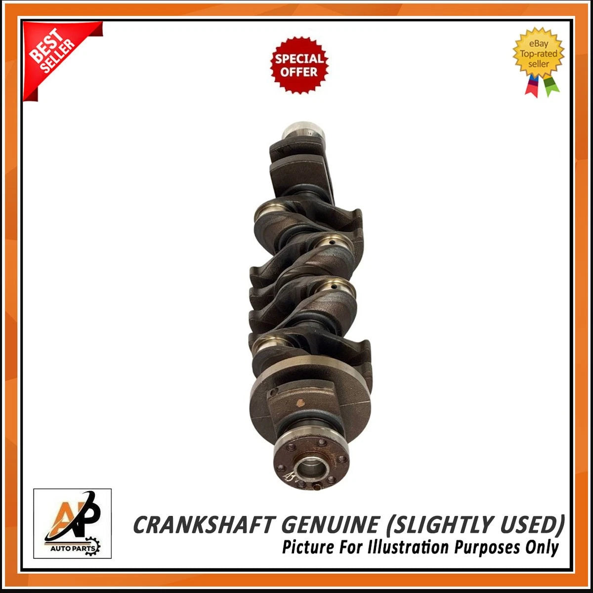 Crankshaft OEM Replacement for BMW M135i N55 3.0 Petrol (2012–2018)