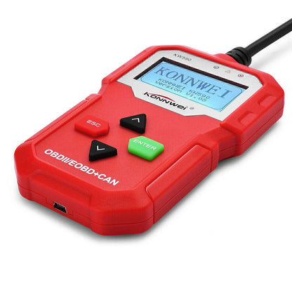 OBD2 Auto Diagnostic Scanner Engine Fault Code Reader Universal Red