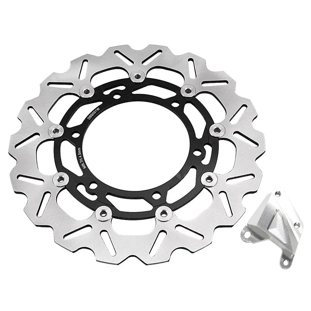 Front Disc Brake Rotor for Kawasaki Ninja 250R EX250 (2008-2011) Black