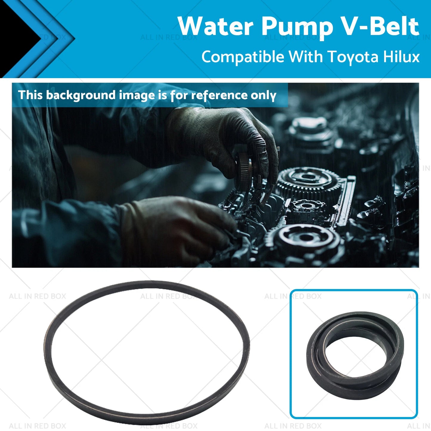 Water Pump V-Belt for Toyota Hilux (2005-2015)