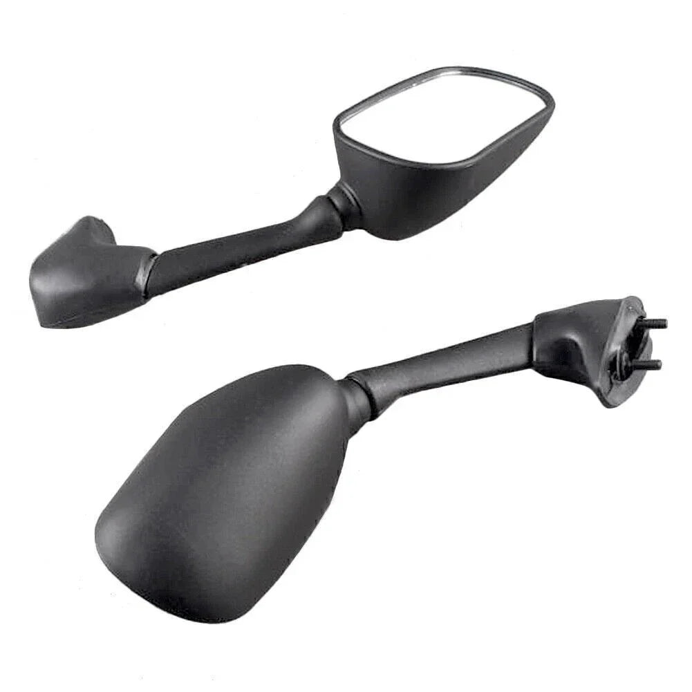 Oval Matte Rear View Mirrors for Yamaha YZF R6 (2001-2003)