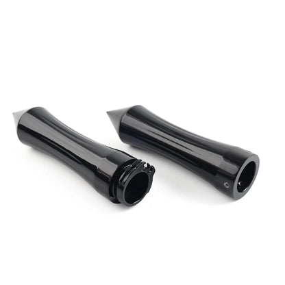 1" Motorcycle Spike Handlebar Grips for Harley & Kawasaki