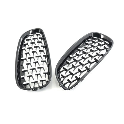Diamond Style Front Bumper Kidney Grilles for BMW Z4 (2009-2016)