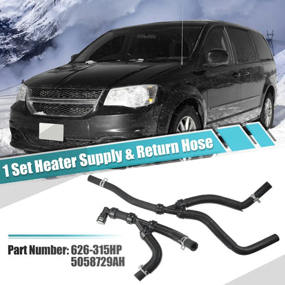 Heater Supply Return Hose for Chrysler Dodge Ram (2002-2023)