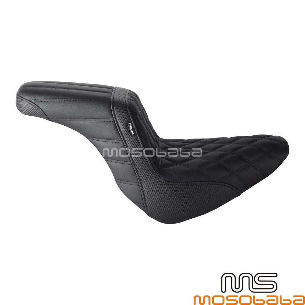 Comfortable LS Step Up Seat for Harley Low Rider ST FXLRST FXLR FXLRS (2018-2024)