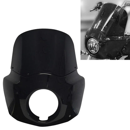 1PC 11" Headlight Fairing w/ Black Windshield for Harley Sportster 883 (11-22)