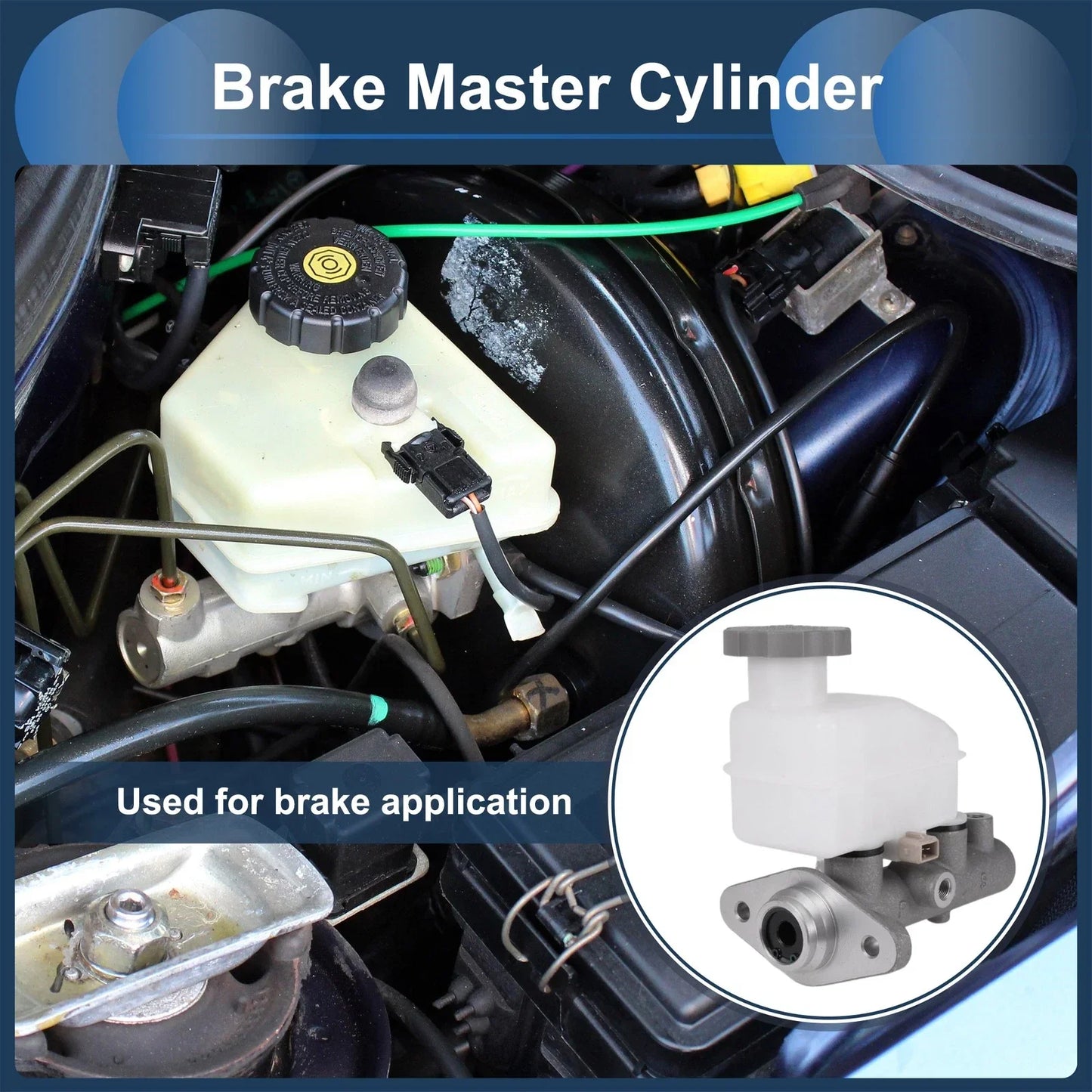 Brake Master Cylinder with Reservoir for Hyundai Elantra (2001-2006)