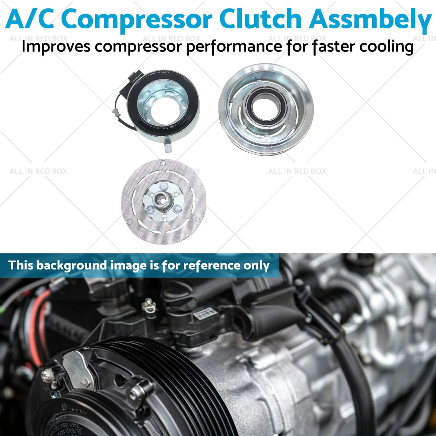 A/C Compressor Clutch for Mitsubishi Challenger Triton 2.5 D (2006)