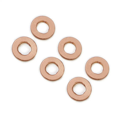 6Pcs Copper Shim Clip Washer Gasket for F00VC17503