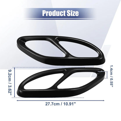 Exhaust Tail Pipe Mufflers Covers for Mercedes-Benz A Class A200 (2016-2019)