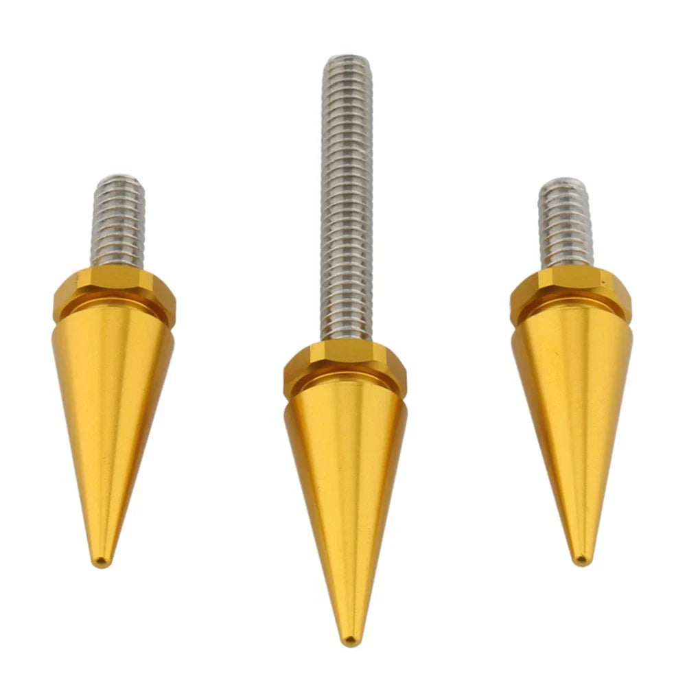 3 x 6mm Gold Windshield Screws for Harley Electra Glide (2014-2023)
