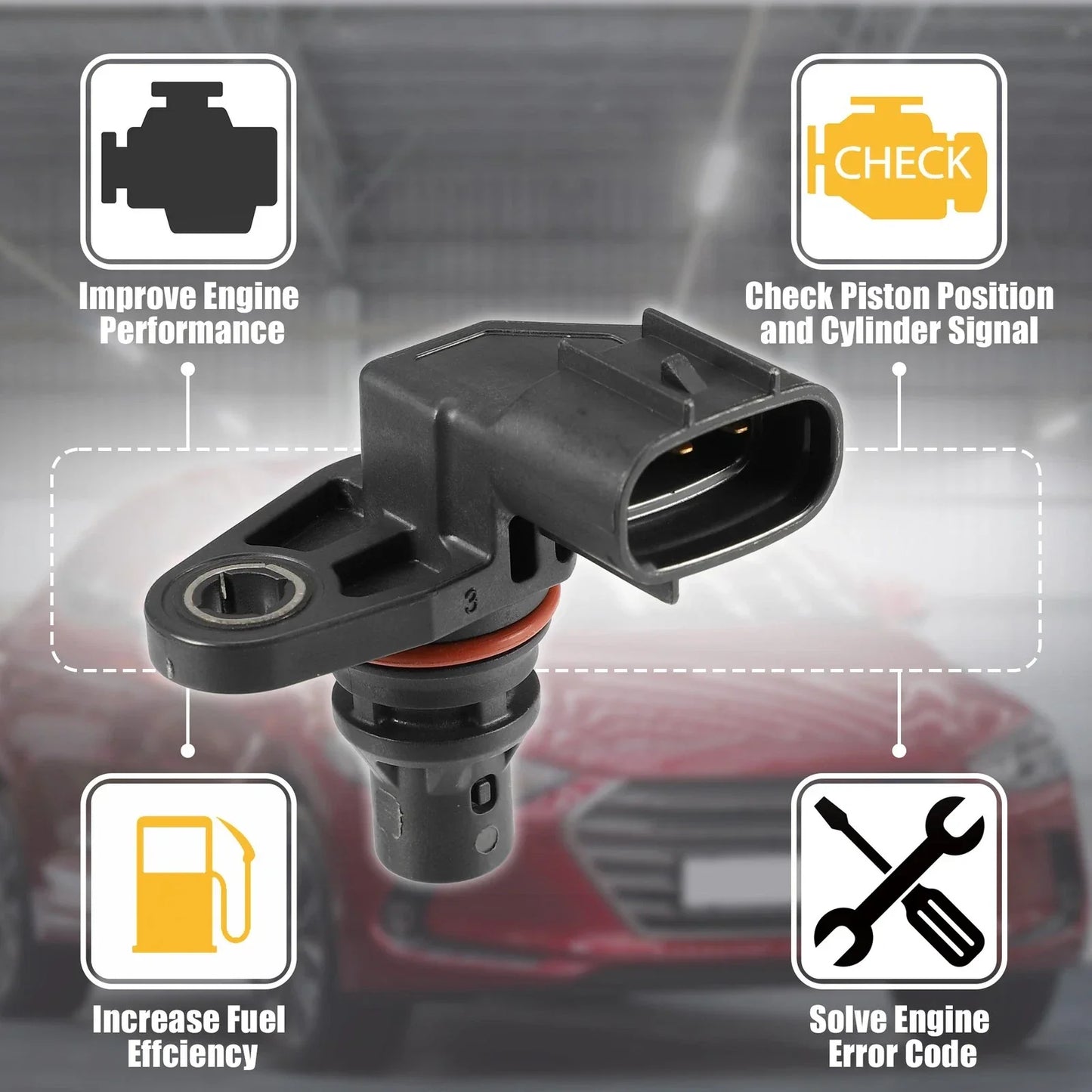 Crankshaft Position Sensor for Hyundai Elantra 2.0L (2017-2020)