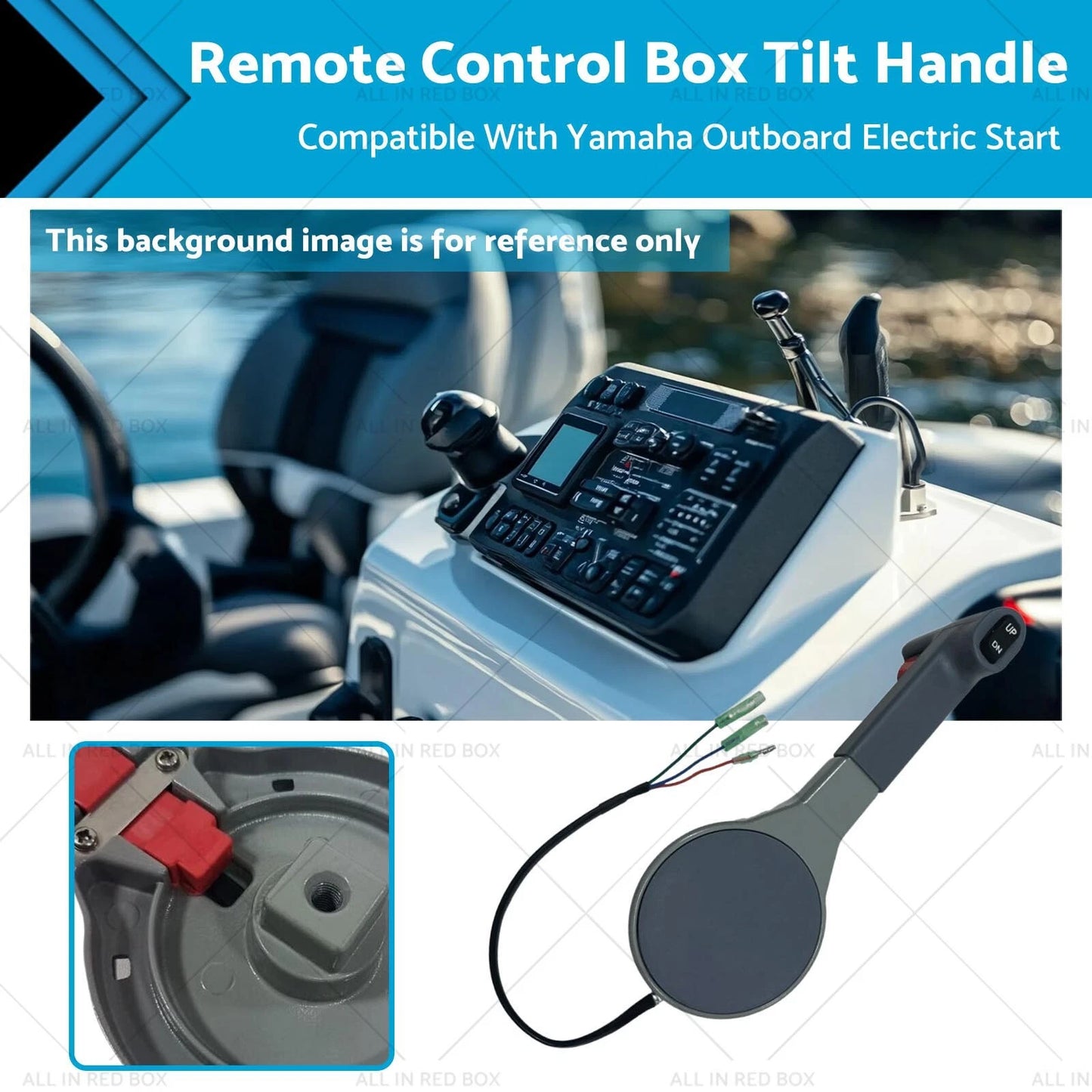 Remote Control Box Tilt Handle for Yamaha Outboard Motor