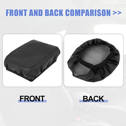 Center Console Lid Armrest Cover for Honda CR-V 2017-2021 Black Protector