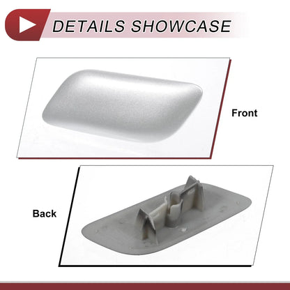 Front Left Washer Nozzle Cover for Lexus LX570 (2008-2011) - Silver Tone 1 x