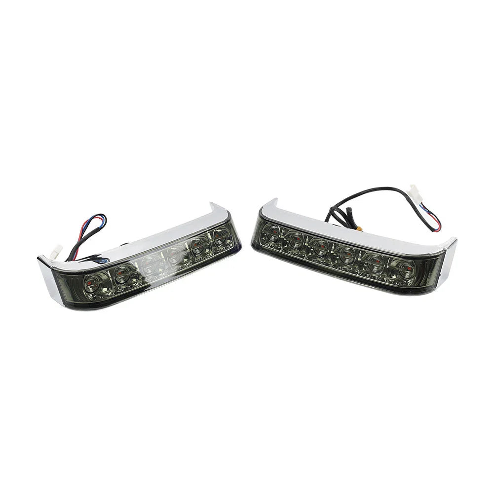 Smoke Saddlebag Run Brake Tail Light for Harley Touring Street Glide (2009-2023)