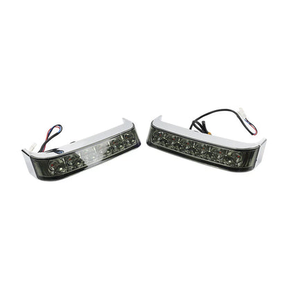 Smoke Saddlebag Run Brake Tail Light for Harley Touring Street Glide (2009-2023)