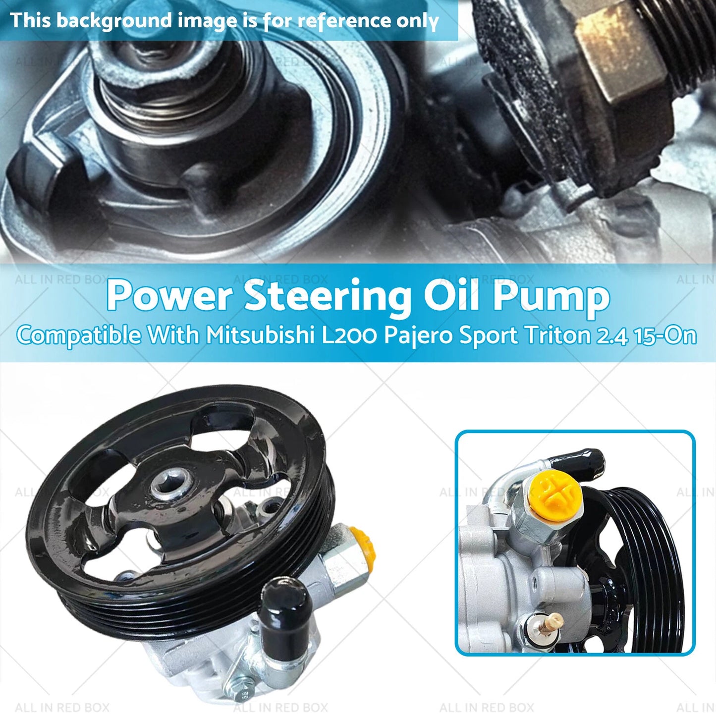 Power Steering Oil Pump for Mitsubishi Pajero Sport Triton 2.4L (2015-On)