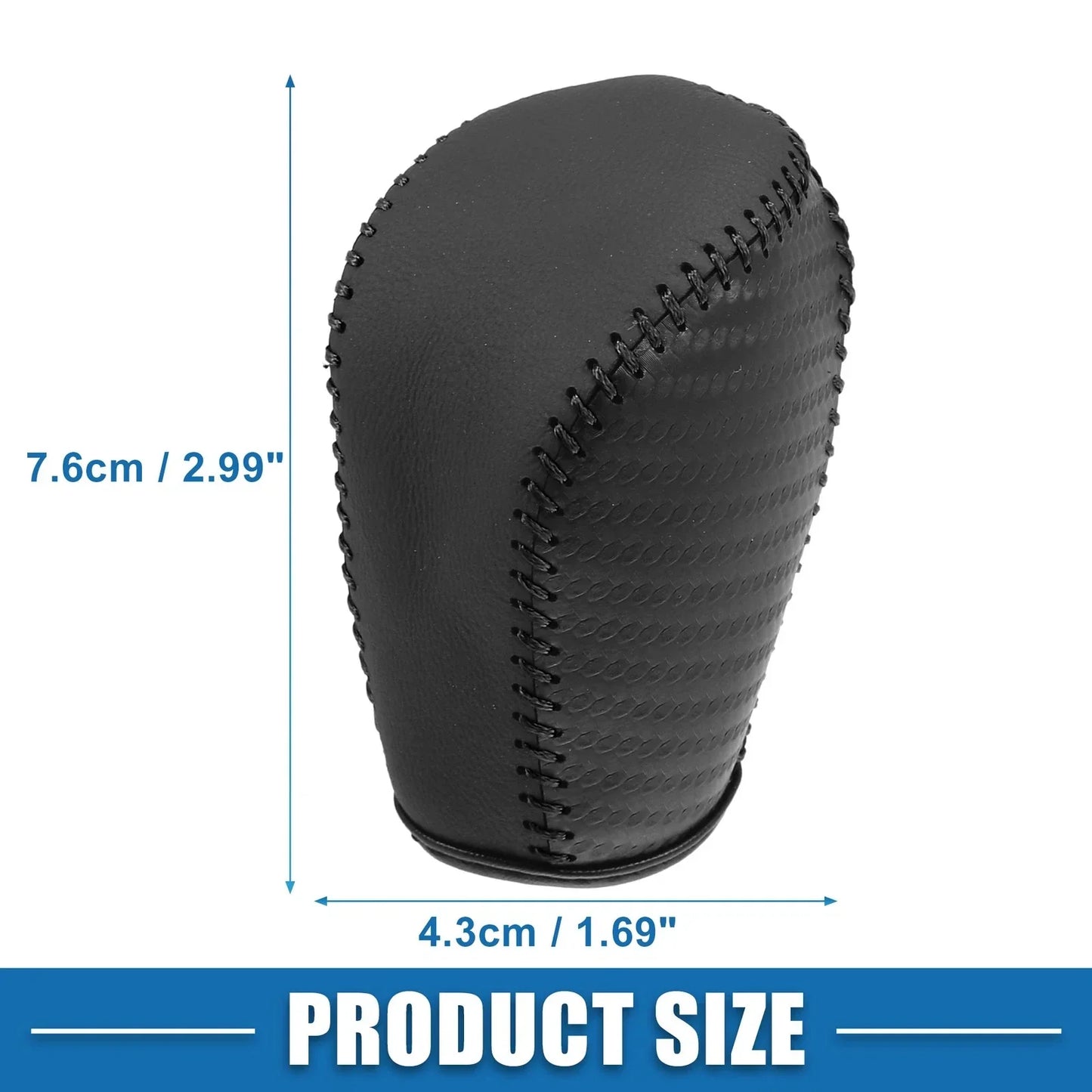 Gear Shifting Knob Cover for Honda Civic 10th Gen (2016-2021) Black
