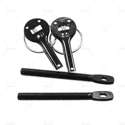 Racing Mount Bonnet Hood Lock Latch Pins for Universal Cars