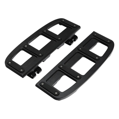 Matte Black Driver Footboard for Harley Road King, Glide (2009-2024)