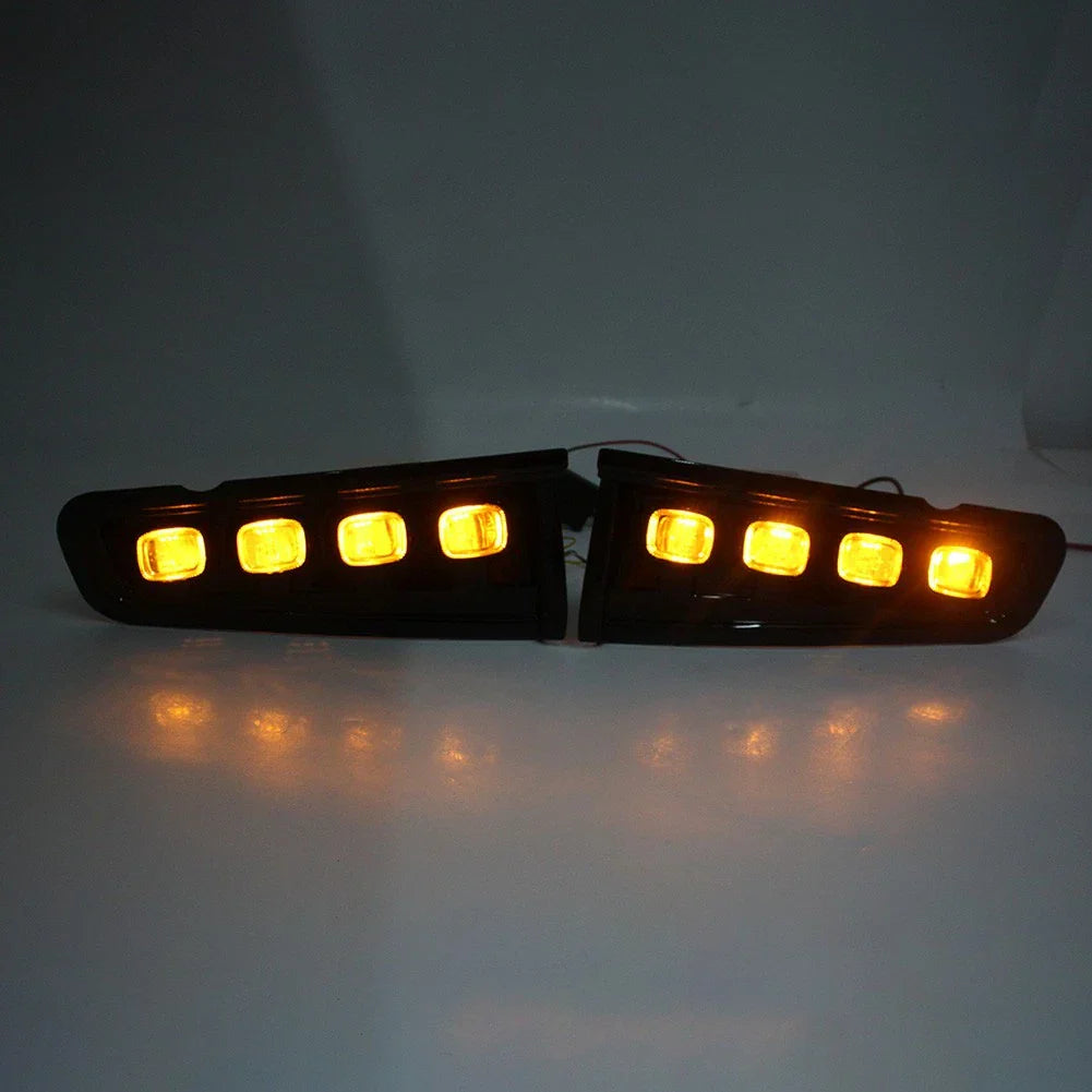 LED DRL Fog Lights with Turn Signal for Ford Bronco (2021-2023)