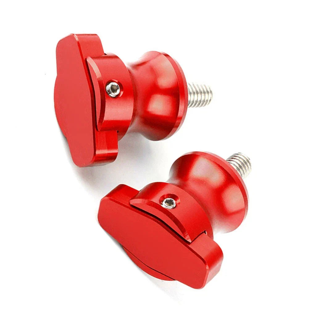 Red Swingarm Sliders Spools 8mm for Honda CBR600RR (2003-2017) Pair