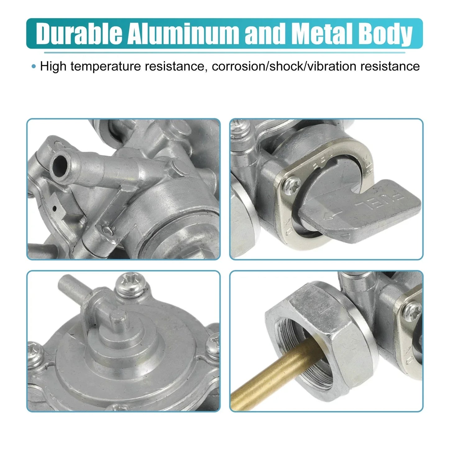 Motorcycle Fuel Valve Petcock for Honda Nighthawk 450 (1982-1985)