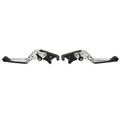 Silver Extendable Brake Clutch Levers for Kawasaki Z1000 ZX6R 2007-2018