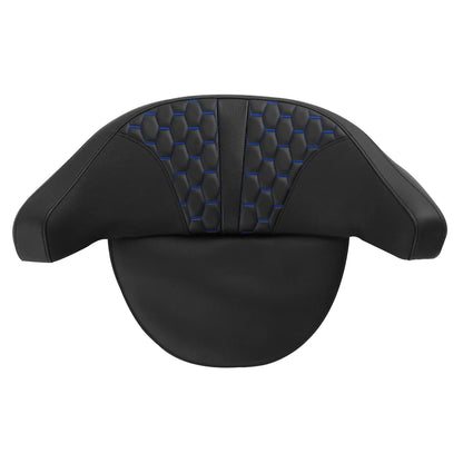 Driver & Passenger Seat Backrest Pad for Harley Electra Road Glide (2009-2013)