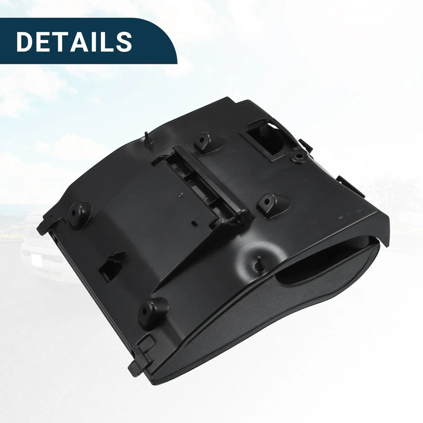 Auto Cup Holder for Dodge Ram 1500 (1998-2001) - Black