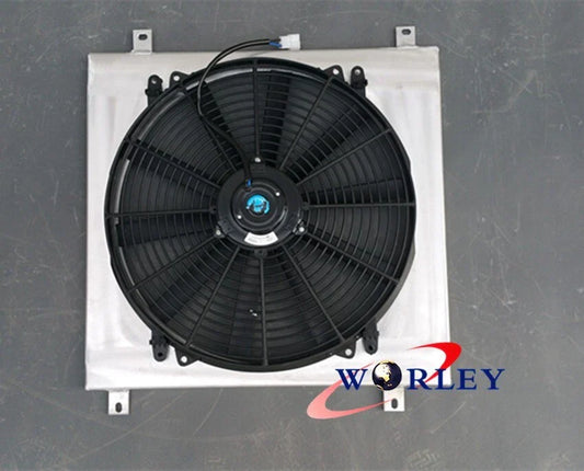 Aluminum Radiator Shroud & Fan for Datsun 1200 (1970-1973)