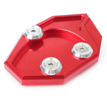 Red Kickstand Extension Pad for Kawasaki ZX14R ZZR1400 GTR1400 (2006-2023)