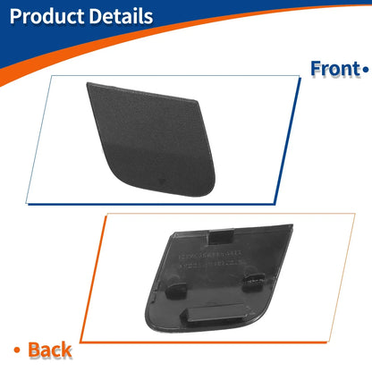 Rear Bumper Tow Hook Cover for Mercedes-Benz W292 (2019-2023) Unpainted