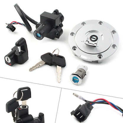 Ignition Switch Fuel Gas Cap Lock Key Set for Honda CB400 (1992-1998) CB1 (1989-1991) VT250