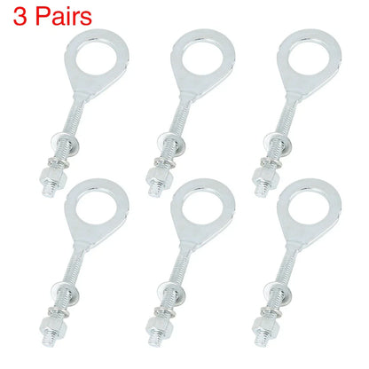 3 x 18mm Chain Axle Adjuster Tensioners for Honda CG125 (2000-2023)