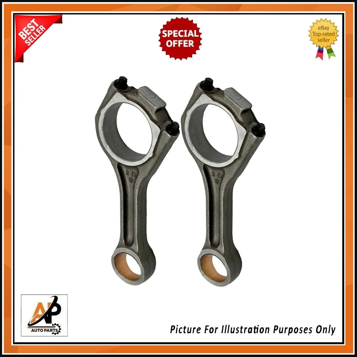 Connecting Rod Set X2 for Land Rover Range Rover 3.0 Diesel (2010–2012)