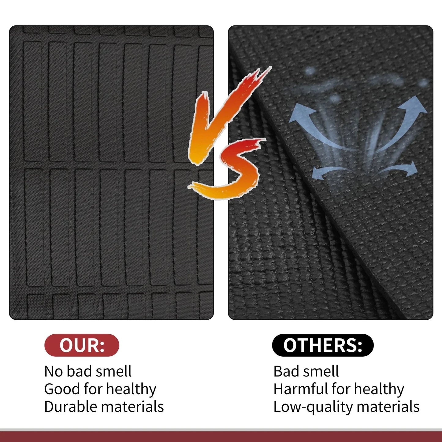 Trunk Mat for Hyundai Elantra 2021-2025 TPE Cargo Liner Replacement Black